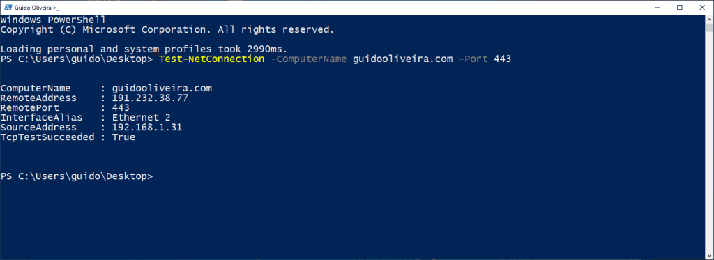 Testando a Conectividade de Servidores Remotos com Powershell